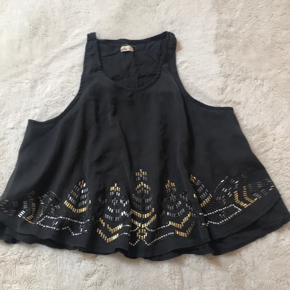 Hollister XS Crop Tank Top